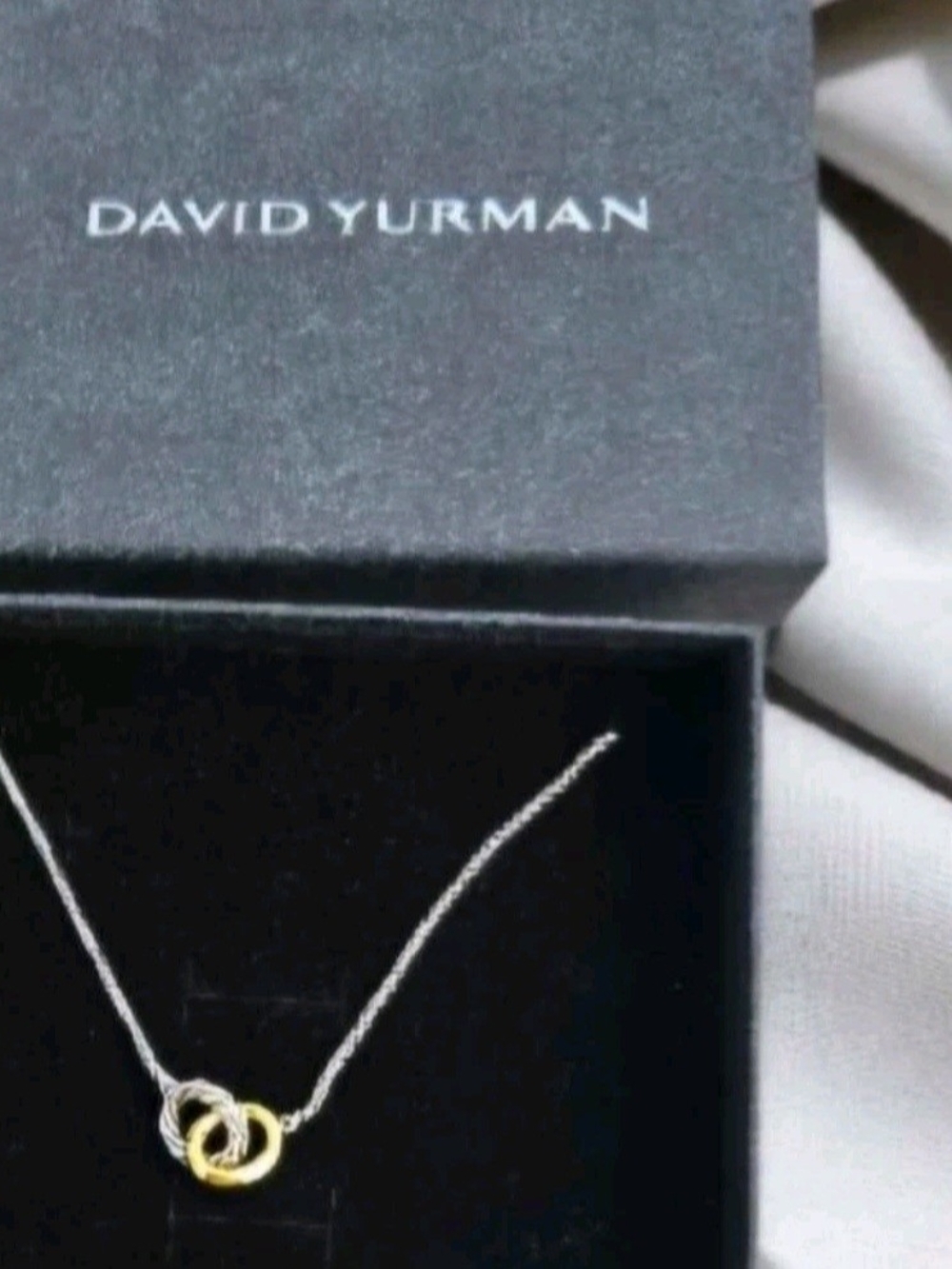 David Yurman Cable Link Necklace